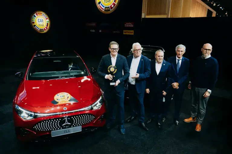 Mercedes CLA ist Europas Auto des Jahres!