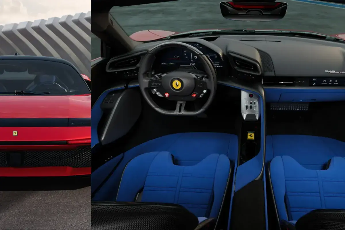 Ferrari 849 Testarossa: Das Interieur im Fokus