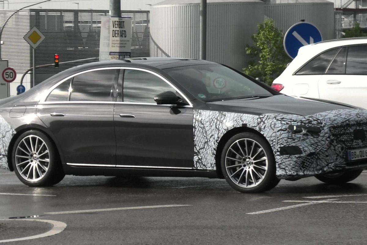 Mercedes S-Klasse Facelift: Ein Blick in die Zukunft.