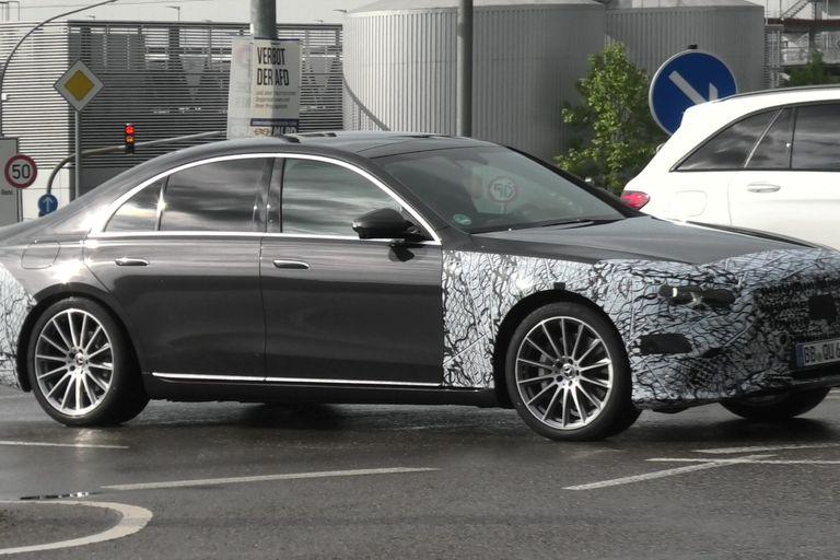 Mercedes S-Klasse Facelift: Ein Blick in die Zukunft.